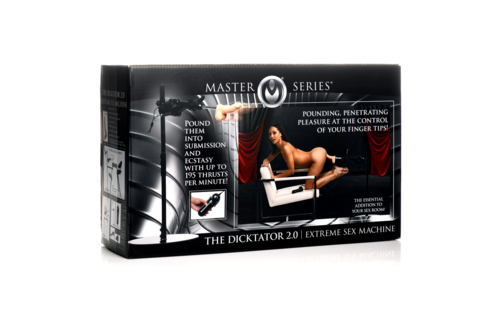 Dicktator 2.0 Extreme | Leistungsstarke BDSM-Thrustmaschine Schwarz