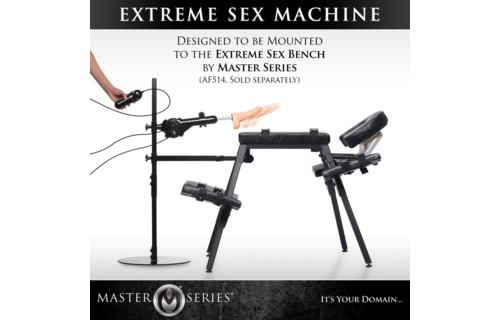 Dicktator 2.0 Extreme | Powerful BDSM Thrust Machine Black