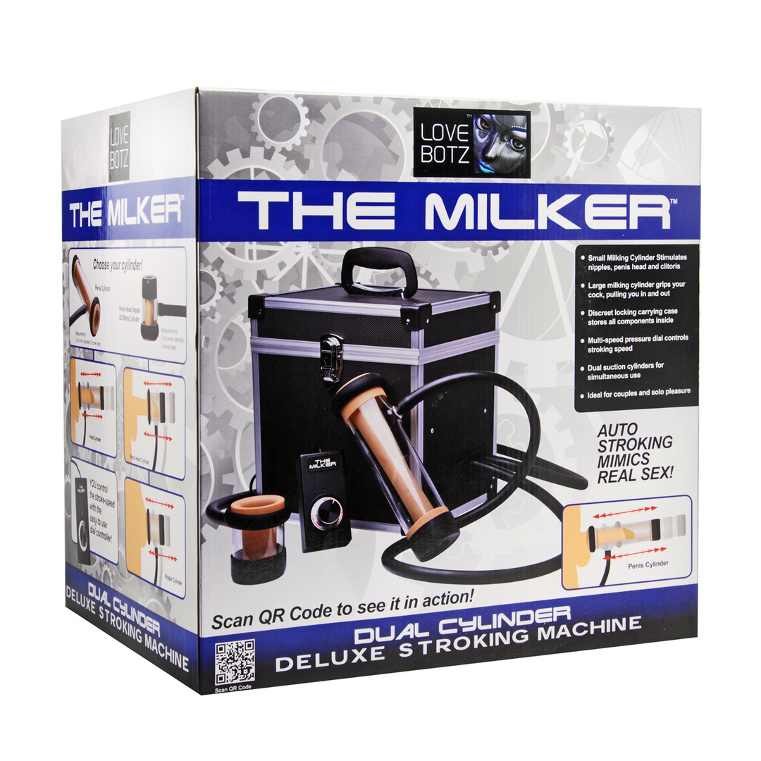 De Milker Zuigende Masturbator Complete Set - XR Brands