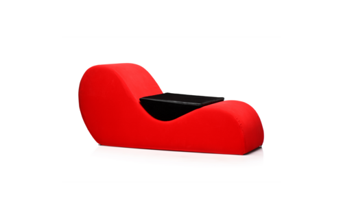 Love Bench Red - Comfortable Chaise Longue with Style