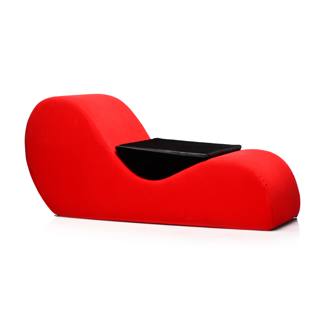 Love Bench Red - Comfortable Chaise Longue with Style