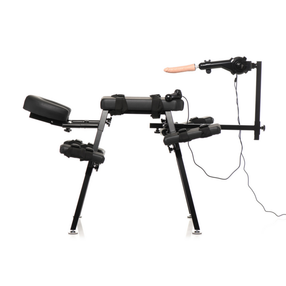 Obedience Bench with Sex Machine – Luxury & Adjustable