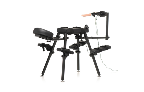 Obedience Bench with Sex Machine – Luxury & Adjustable