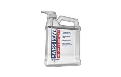 Swiss Navy Siliconen Glijmiddel 1 Gal - Comfort & Duurzaam