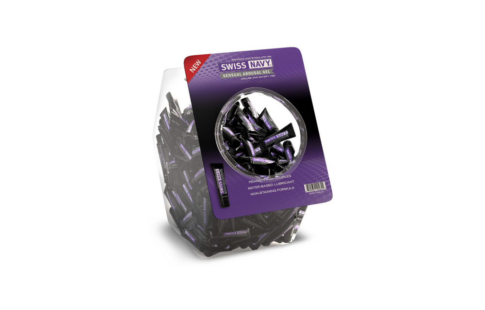 Lubricant for Sensual Arousal - Fishbowl - 50 Pieces