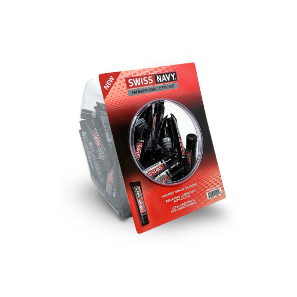 Swiss Navy Anal Premium Gleitmittel Silikon – 50 x 10 ml