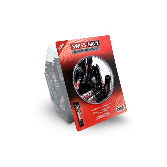 Swiss Navy Anal Premium Lubricant Silicone - 50X10ml