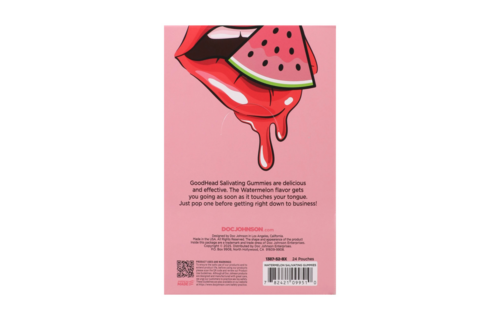 Juicy Watermelon Gummies 24 pieces - Effective & Delicious