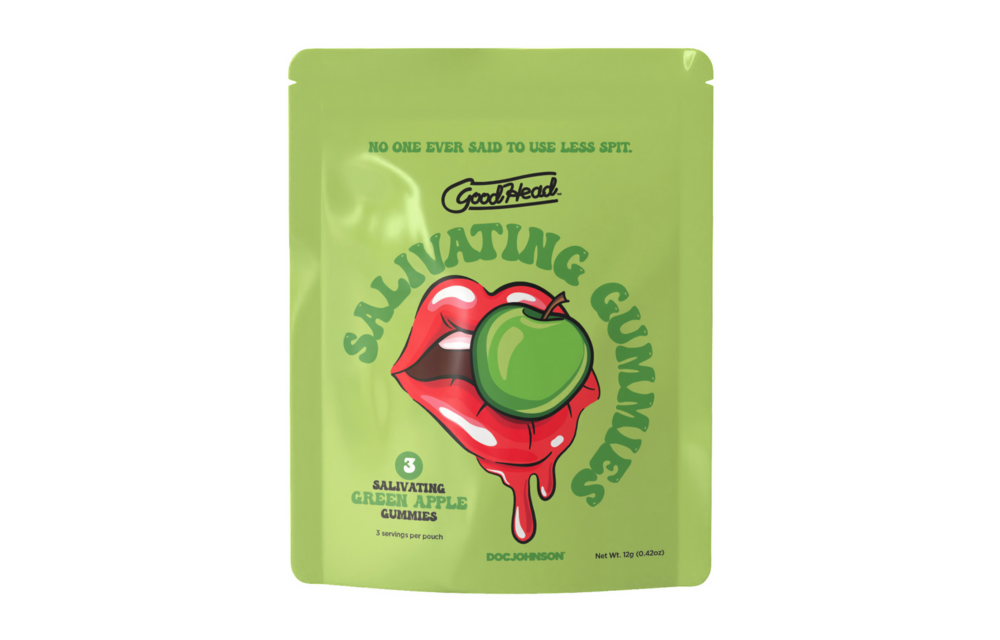 Speekselopwekkende Gummies - 24 stuks display - 12 gr - Groene Appel