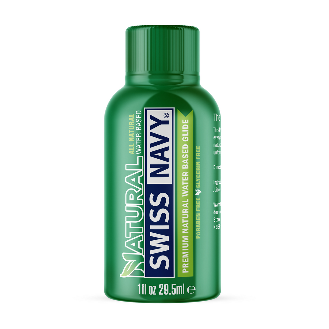 Natural Water-Based Lubricant 29.5 ml – Swiss Navy 50 Pieces