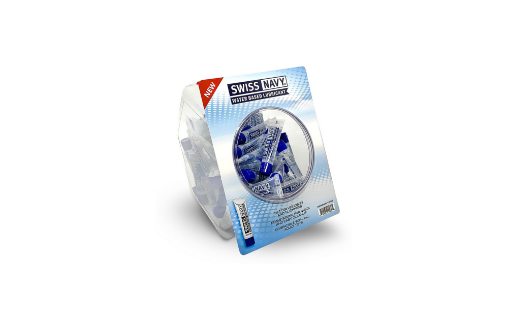 Swiss Navy Fishbowl Lubricant 10 ml - Water-based, 50 pieces