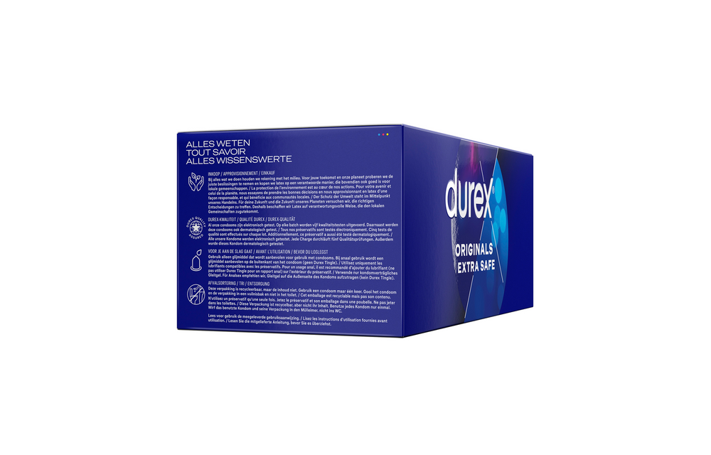 Extra Safe Condoms 144 pieces - Latex-free & Safe Comfort