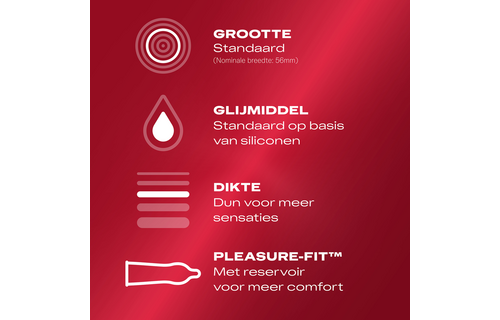 Durex Dunne Voel Condooms 144 stuks - Extra Dun & Veilig