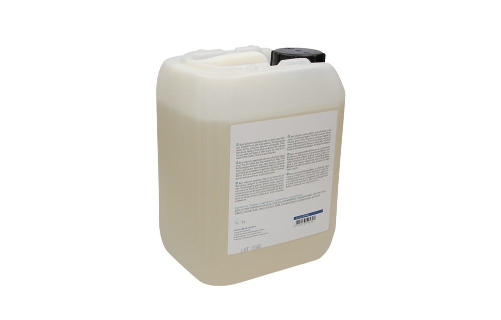 Gleitmittel auf Wasserbasis 5 l – natürlich, sicher und dermatologisch getestet