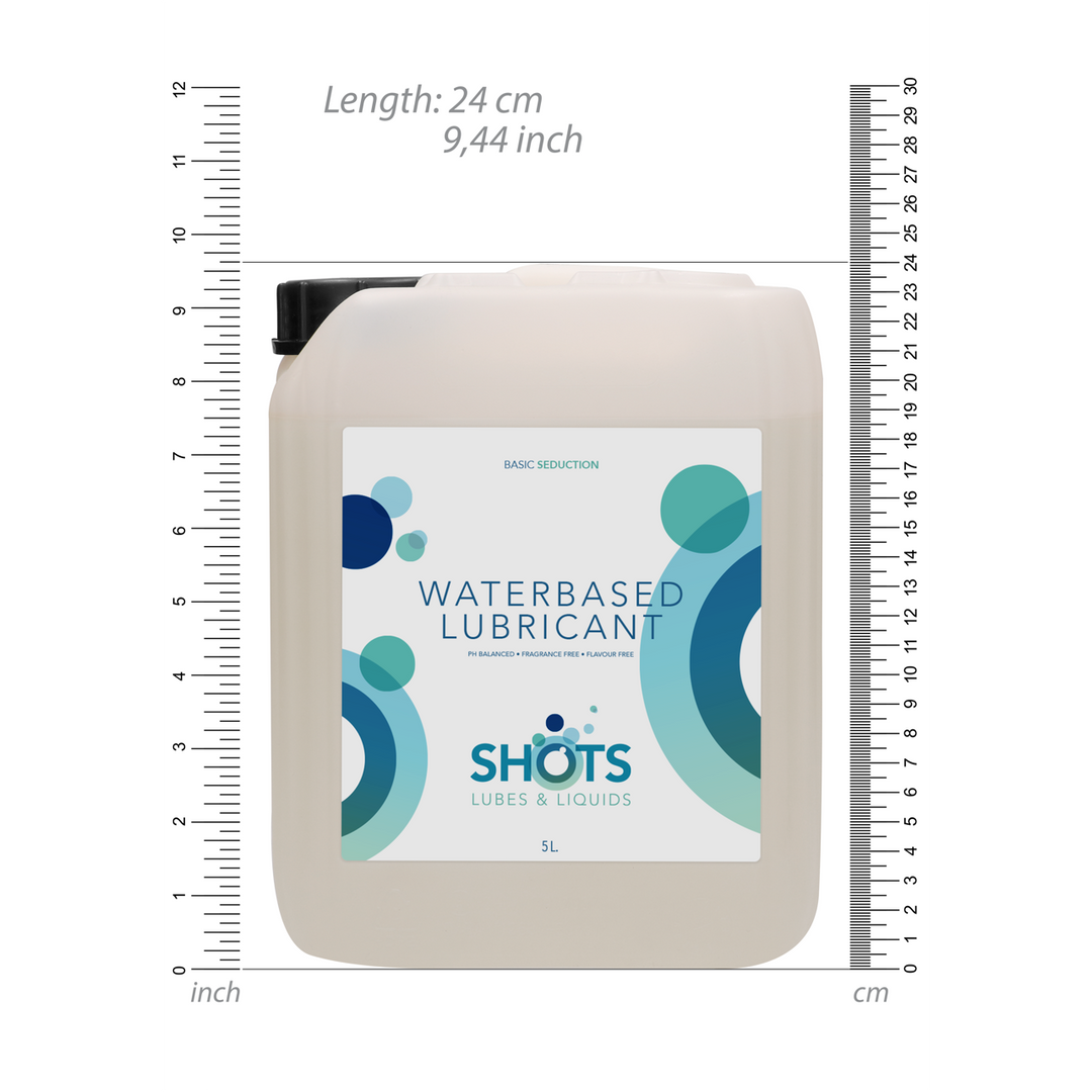 Water-based Lubricant 5L - Natural, Safe & Dermatologically Tested