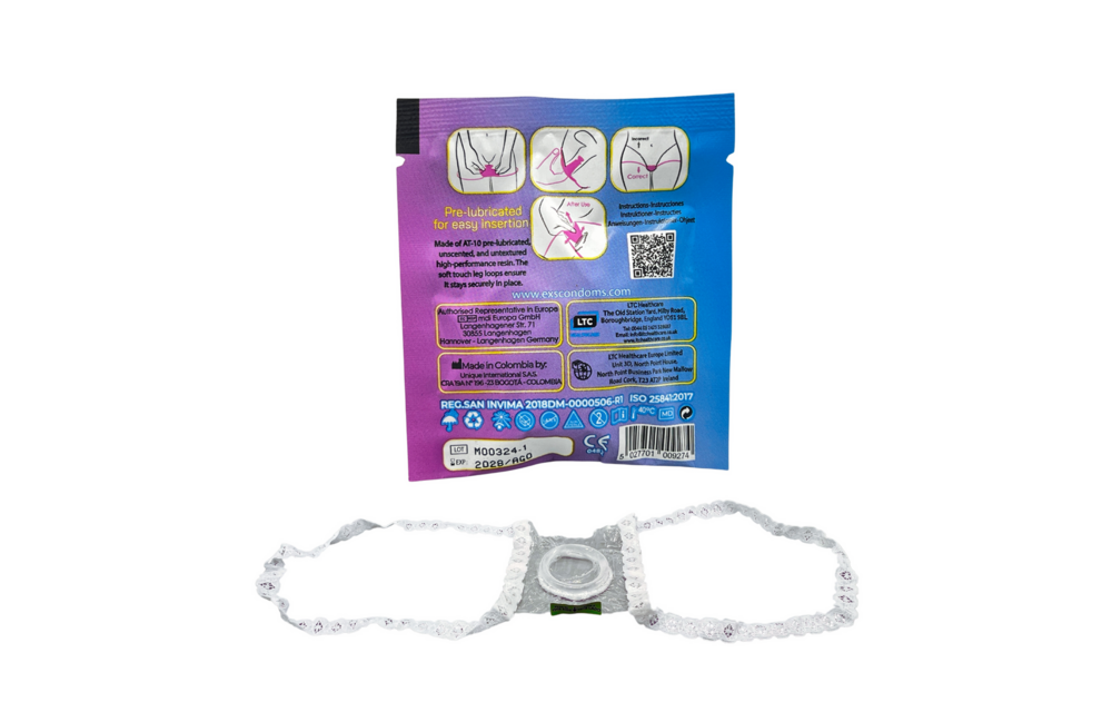 EXS Non-Latex Internal Condoms – Comfort & Safety 25 pieces