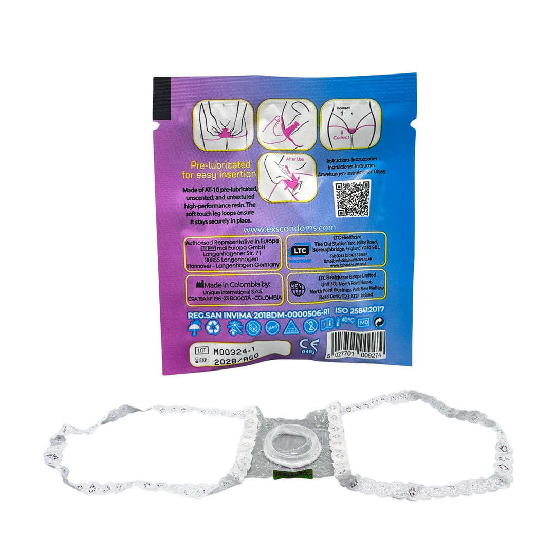 EXS Non-Latex Internal Condoms – Comfort & Safety 25 pieces