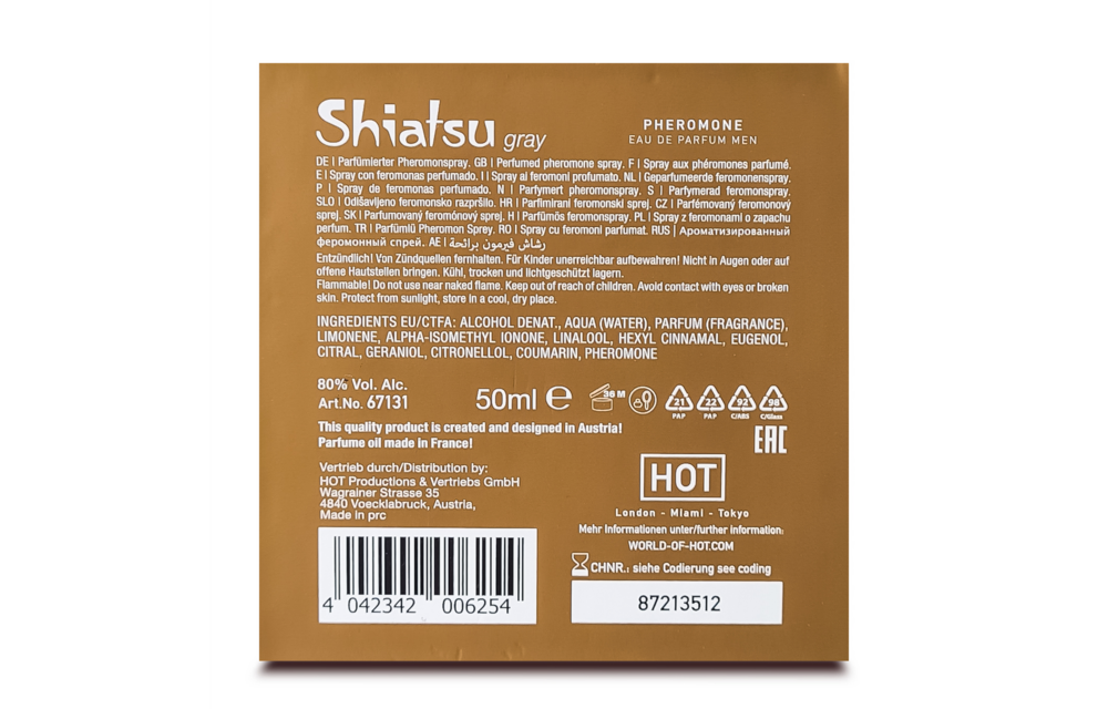 Pheromon-Duft Mann Grau 50 ml – Unwiderstehlich & Kraftvoll