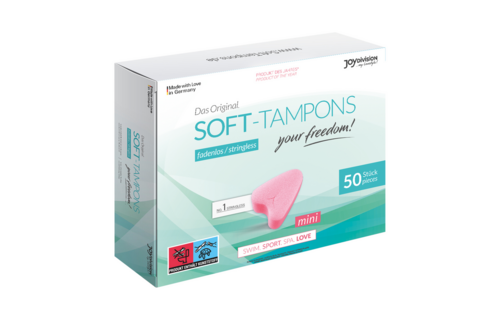Soft Tampons Mini – 50 Pieces | Comfort & Freedom Joydivision