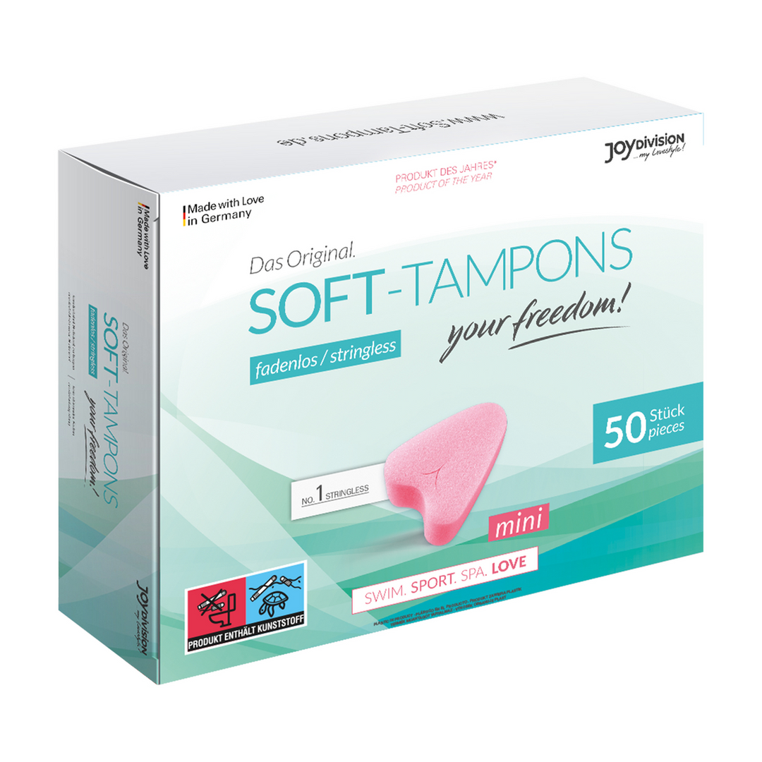Zachte Tampons Mini – 50 Stuks | Comfort & Vrijheid Joydivision