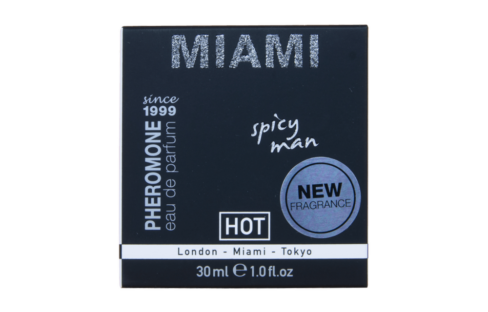 Miami Spicy - Pheromone Perfume for Men - 1 fl oz / 30 ml