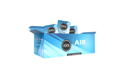 EXS Air Thin Condoms - Ultra Thin & Safe, 144 Pieces