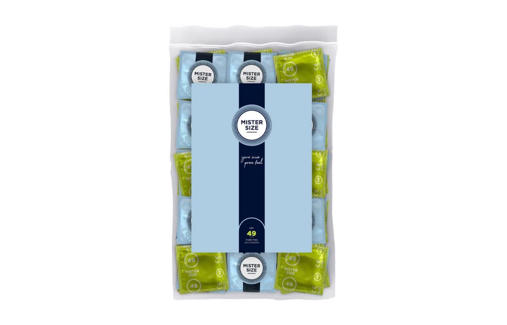 Pure Feel Condoms 49 mm - 100 pieces | Comfort & Safety
