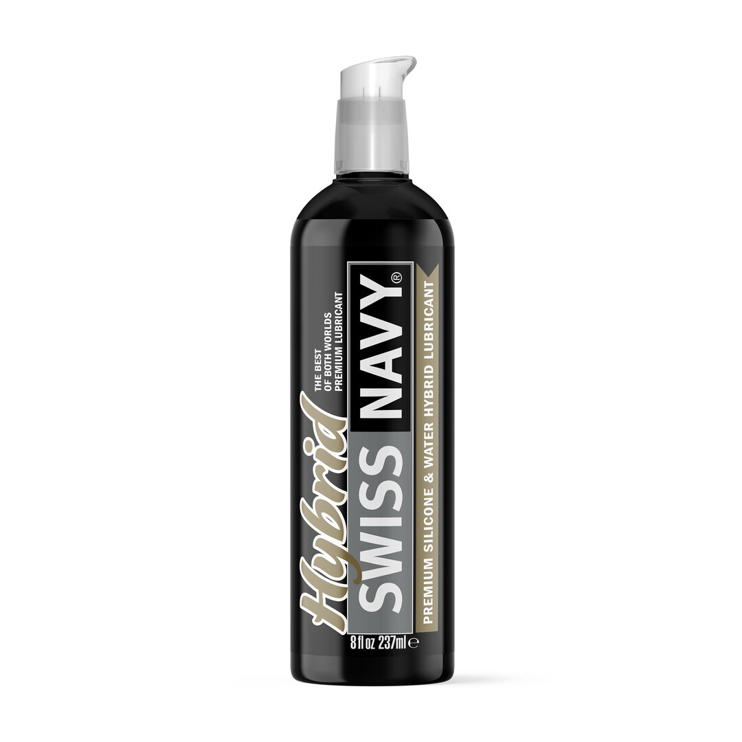 Swiss Navy Hybrid Lubricant – Premium Silicone & Water-based
