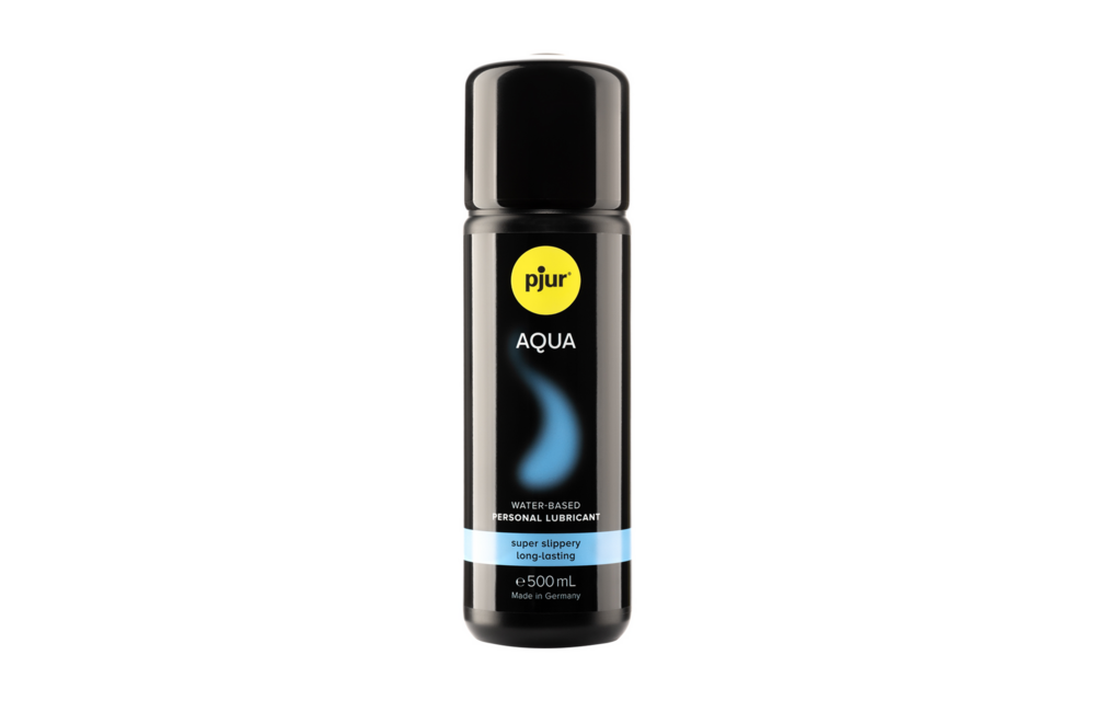 Aqua Gleitmittel 500 ml | Feuchtigkeitsspendend & sanft, Pjur auf Wasserbasis