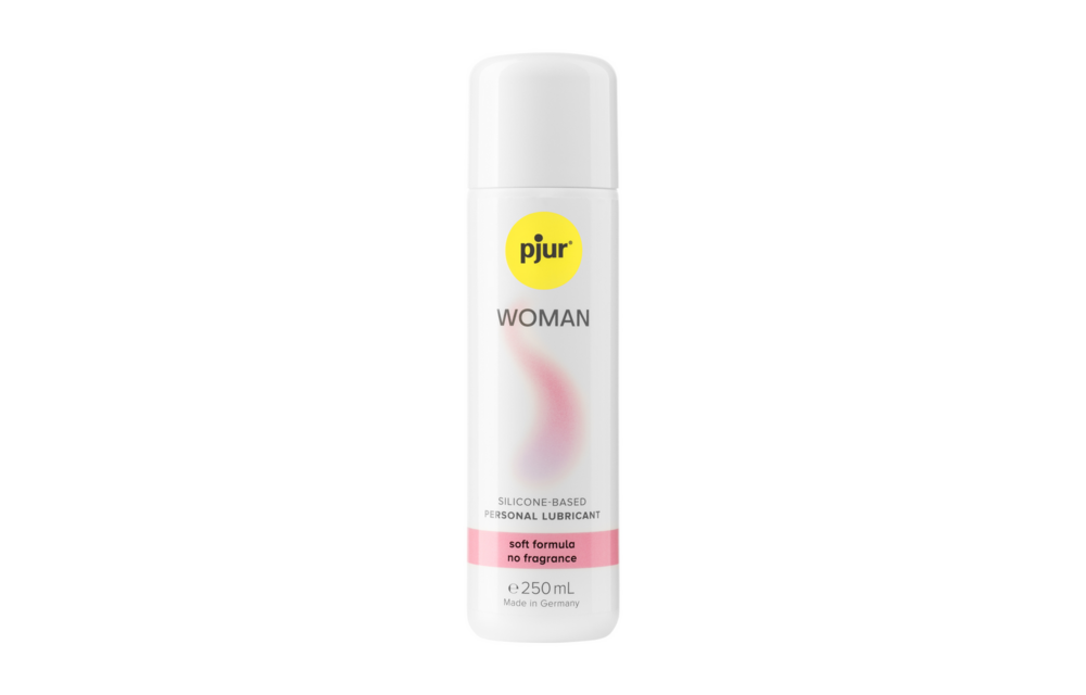 pjur WOMAN Lubricant Silicone-based 250 ml – Silky soft & Carefree
