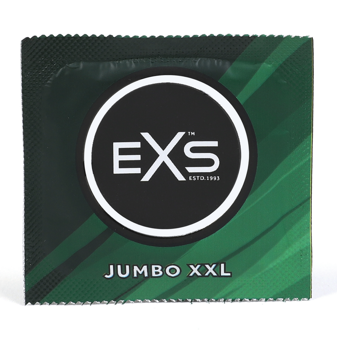 EXS Jumbo 144 Condoms - Extra Large & Safe | 144 pieces