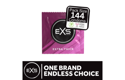 EXS Extra Dikke Condooms 144st | Veilig & Comfortabel