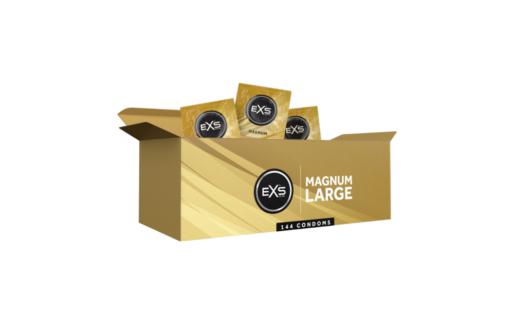 EXS Magnum Condoms 144 pieces – Extra Wide & Ultra Thin