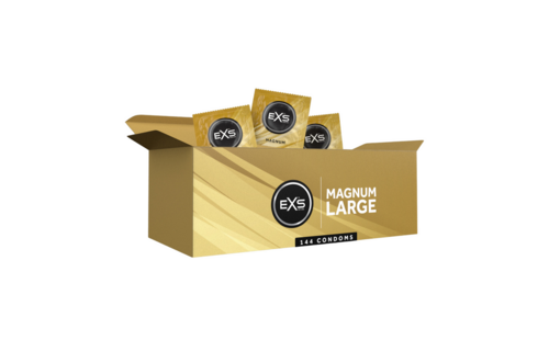 EXS Magnum Kondome 144 Stück – Extrabreit & ultradünn