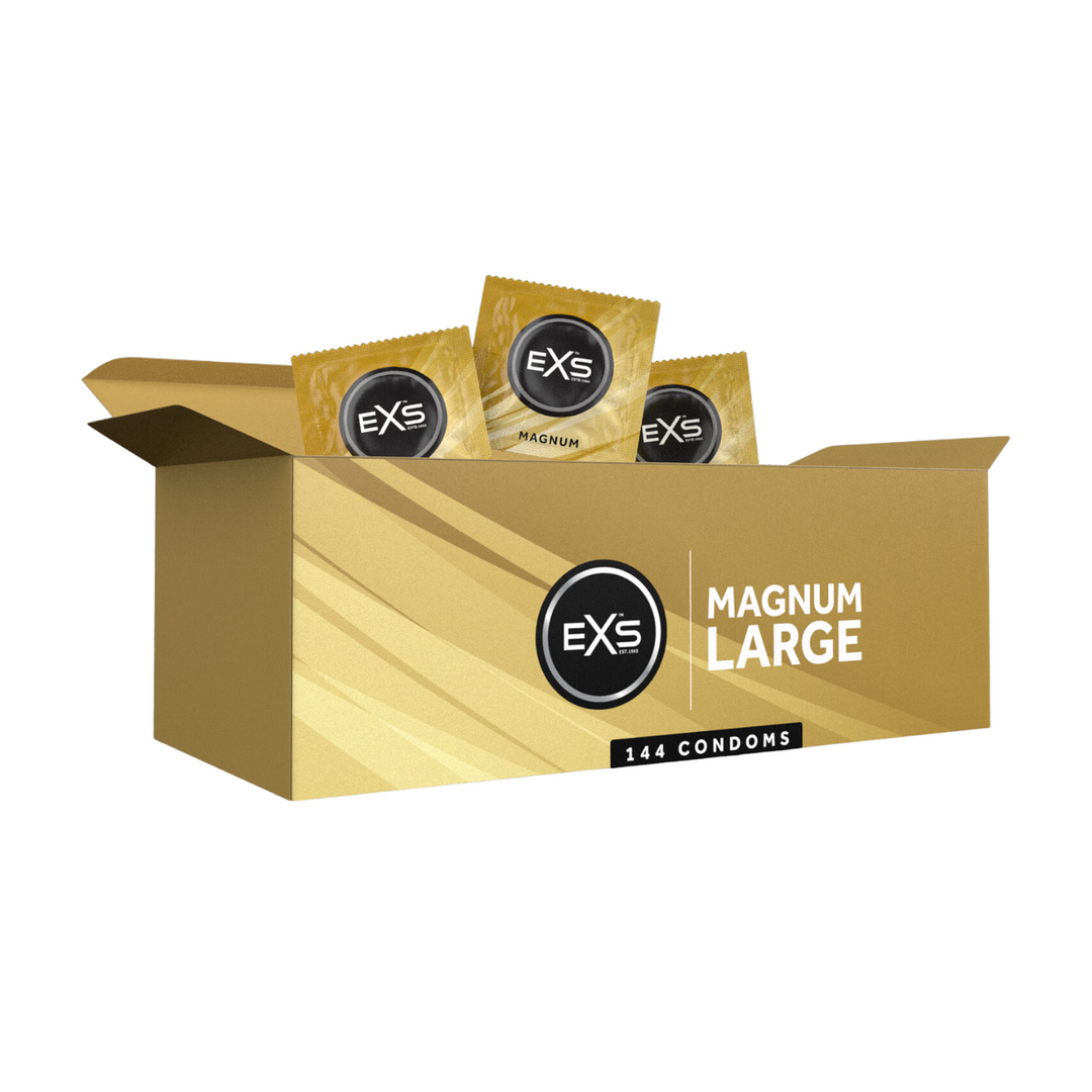 EXS Magnum Condoms 144 pieces – Extra Wide & Ultra Thin