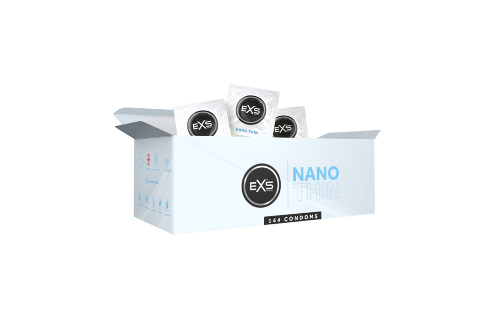 EXS Nano Thin condooms – 144 stuks ultradun & veilig