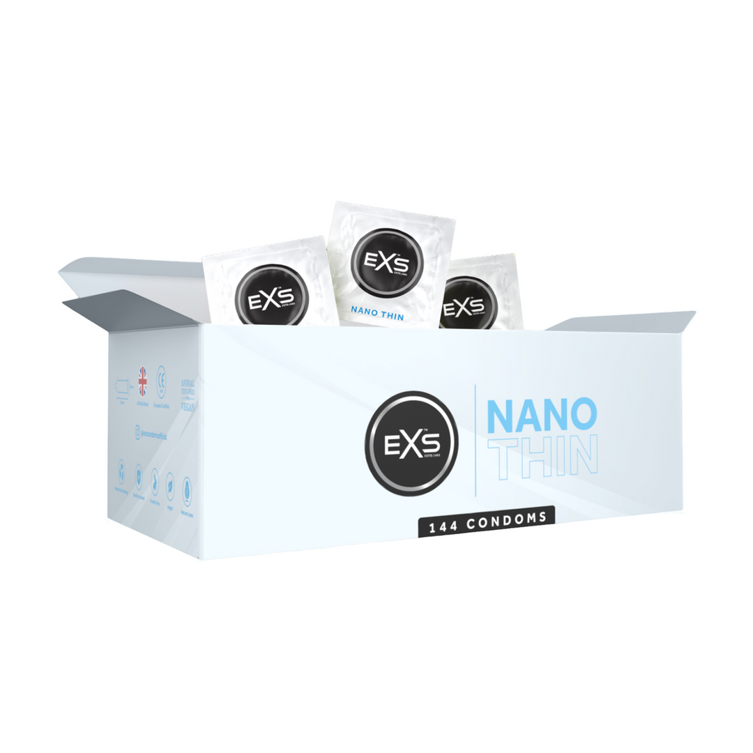 EXS Nano Thin condooms – 144 stuks ultradun & veilig