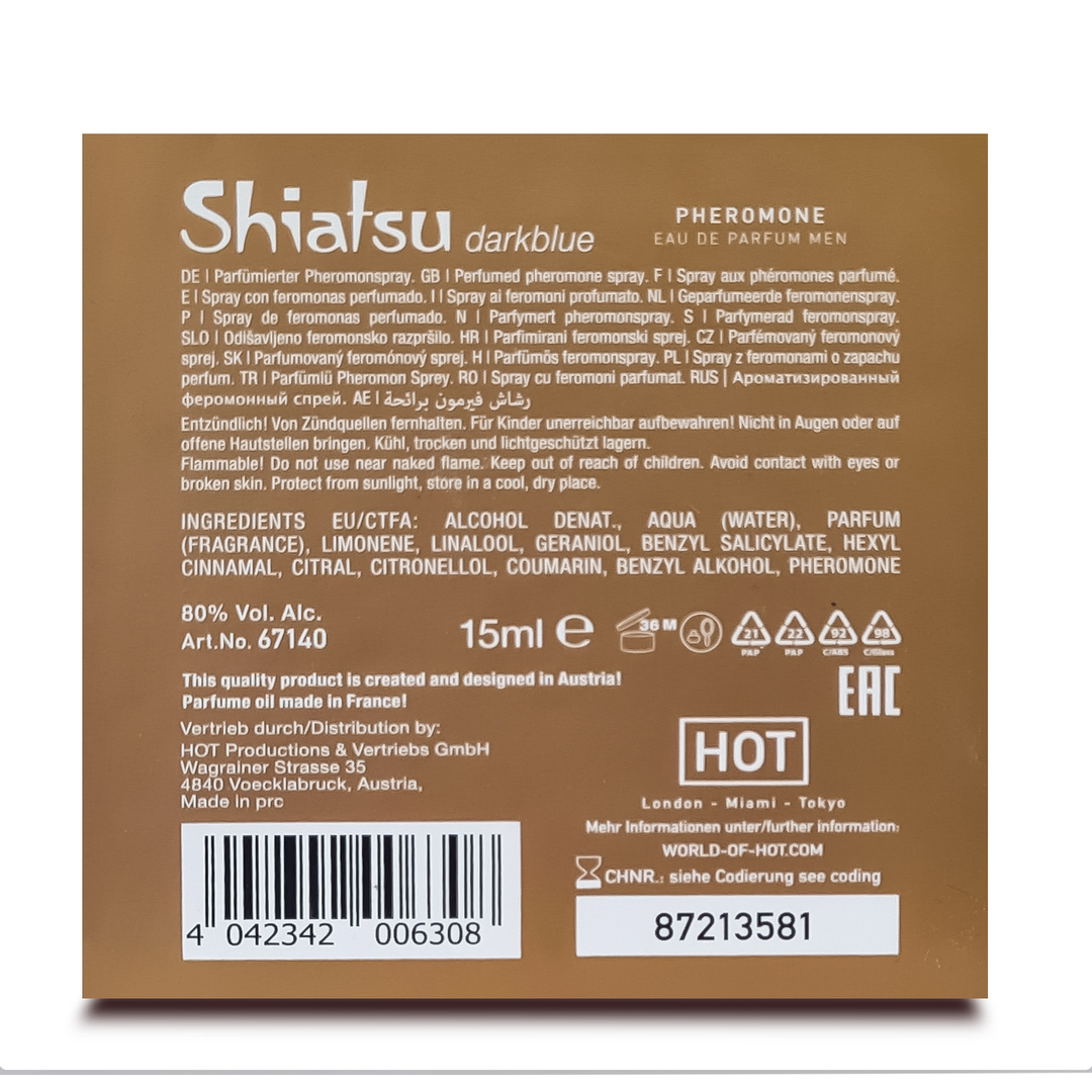 Pheromon-Duft für Männer Dunkelblau 15 ml – Unwiderstehlich & Stark