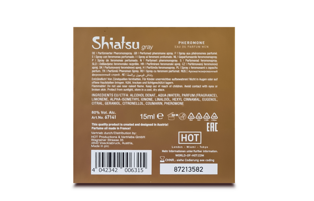 Pheromon-Duft für Männer Grau 15 ml – Verführerisch & Selbstbewusst