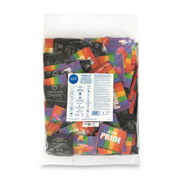 EXS Pride Condoms 144 pieces – Safe & Comfortable