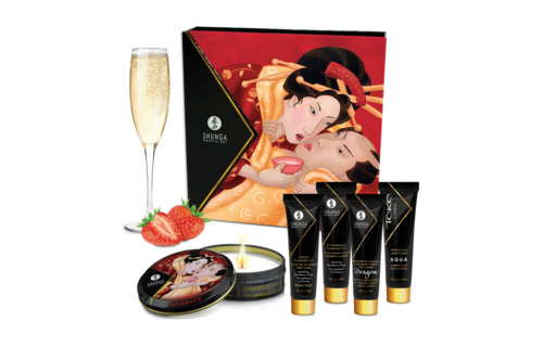 Geisha's Secret Kit Strawberry – Sensual Gift Set Shunga