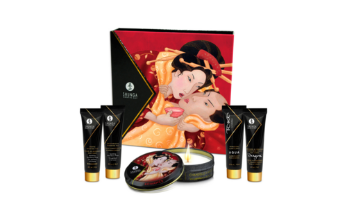 Geisha's Secret Kit Erdbeere – Sinnliches Geschenkset Shunga