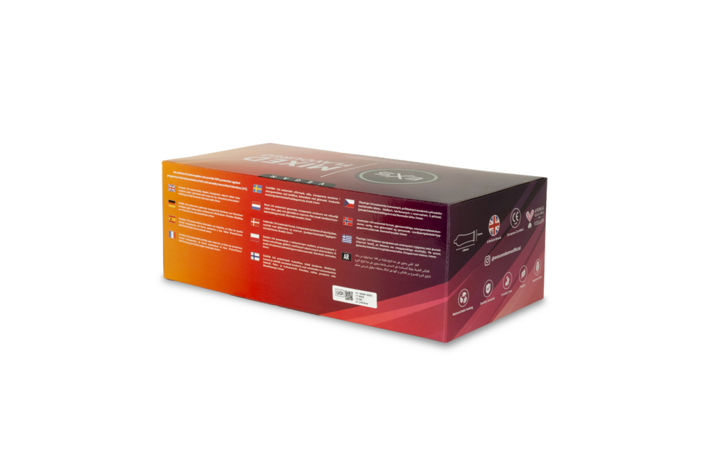 EXS Mixed Flavoured - Condoms - 144 Pieces