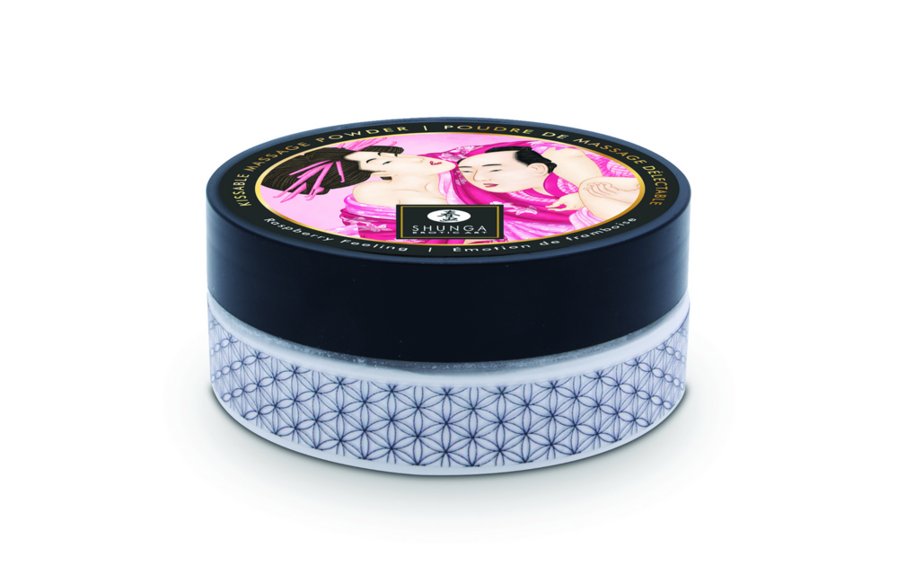 Kissable Body Powder - Himbeer Gefühl - 2,65 oz / 75 gr