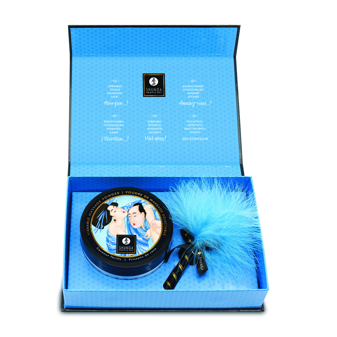 Kissable Body Powder Kokosnoot Sensatie – Zoete Massageplezier
