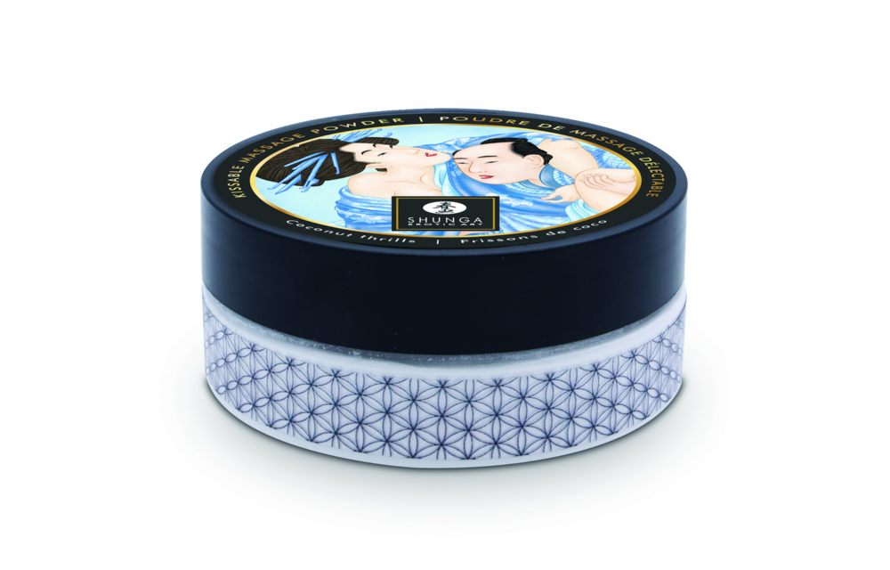 Kissable Body Powder Kokosnoot Sensatie – Zoete Massageplezier