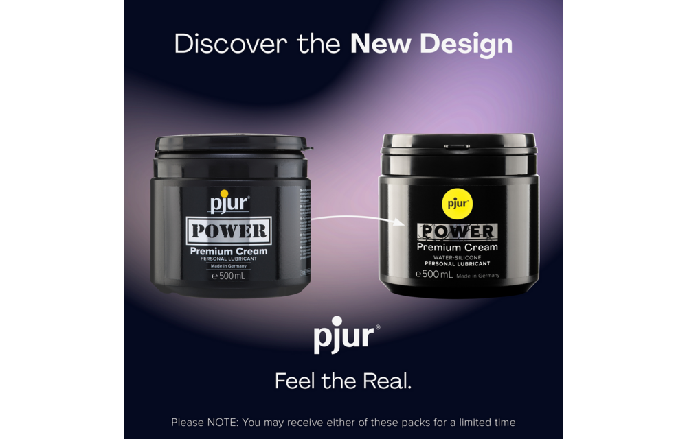 Pjur Power Premium Cream 500 ml – Strong Water-Based Lubricant