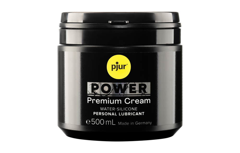 Power - Premium Cream Waterbased Lubricant - 17 fl oz / 500 ml