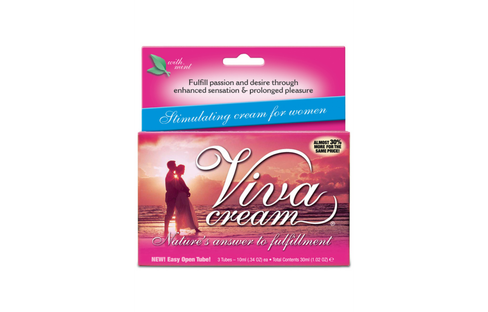 Viva Cream Stimulerende Crème voor Vrouwen - 3 x 10 ml