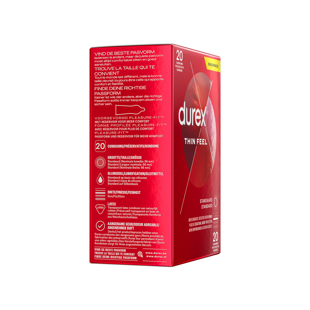Thin Feel Kondome 20 Stück – Mehr Gefühl, höchste Sicherheit
